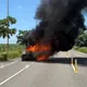 影/鹿草大中午火燒車烈焰黑煙　1人當場燒成焦屍