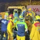 影/國道1號五堵段拖吊車追撞貨櫃車　車頭壓扁駕駛慘死