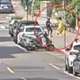 影/天母路邊當街持刀強盜搶包包 警3hrs速逮嫌犯