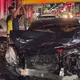 影/台中大里軟體園區前「警車被高速衝撞旋轉」!嫌犯是酒駕