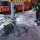 北市立法院旁驚傳火警　電動自行車陷火海幸無人傷