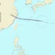 白海豚最新各國路徑！直逼台灣北部海面　雨彈連炸3天