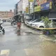 新莊路面破裂地下水管爆裂　泥水狂噴702戶停水