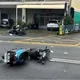影/漢光演習「轎車擦撞機車」　官兵協助交通引導