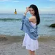 邱淑貞大女兒迎25歲生日！曬「海邊美照」仙氣十足