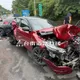 台南台84線爆5車連環撞！「車頭擠扁」驚人畫面曝