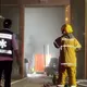 影/高雄85大樓燒起來了!新飯店工地「午夜詭異狂燃」