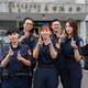 正妹實習生王婕倫告別北投永明派出所!網友喊:不要走