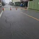 高雄湖內驚見豪雨淹沒馬路！台17甲線和平段雙向車道封閉
