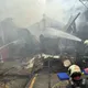 西門町緊急封路了！餐廳大火「全燒成廢墟」警消全力灌救