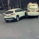 影/驚！彰化溪湖民間救護車與自小客車相撞　2人受傷送醫