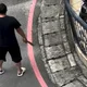 影/自言自語被笑！台中醉男持刀爆粗口　街頭咆哮嚇壞人