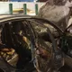 北市市民高架「火球」狂燒！轎車瞬間遭烈焰吞噬　現場情況曝