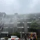北市明倫高中校舍1樓火警！機房設備、管道空間燒毀