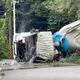 北橫台7線死亡車禍！水泥預拌車翻落山谷　62歲駕駛送醫不治