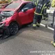 影/國1林口段自撞側翻！飛越4車道　駕駛肋骨斷5根