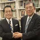 國民黨副主席張榮恭訪問日本拜會前首相　石破茂：希望與鄭麗文會面