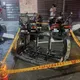 影/新北新莊暗夜火警4機車遭波及　警循線逮捕縱火男