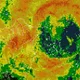 薔琵16級強風猛衝東北角！中心離岸不到50公里　「眼牆強風豪雨區」已觸陸