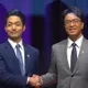 影/蔣萬安、沈伯洋握手！辯論開戰「20人應援團」豪華陣容曝光