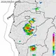 午後對流雲系旺盛！雨彈開炸　嘉義、台南防雷擊
