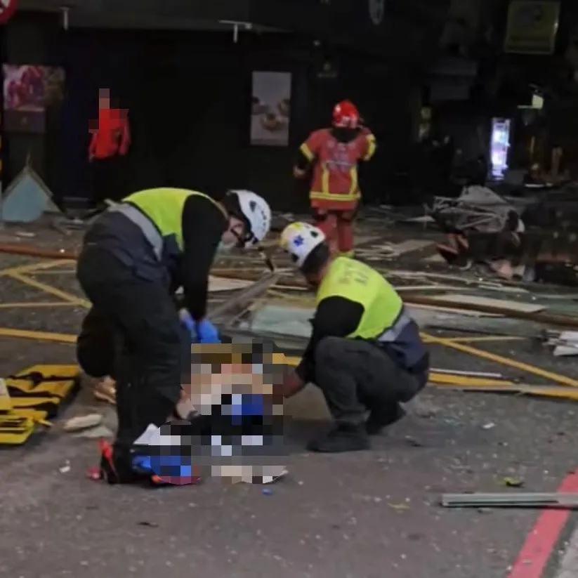 影/新北板橋連鎖餐廳嚴重氣爆！「宛如戰場」已知5人輕重傷