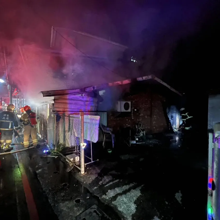 阿嬤回不來了！屏東民宅大火「老婦慘成焦屍」