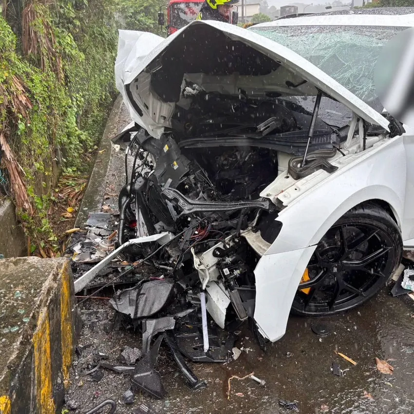 影/魂斷台3線!苗栗雨天「過彎高速撞擊粉碎」1死1重傷