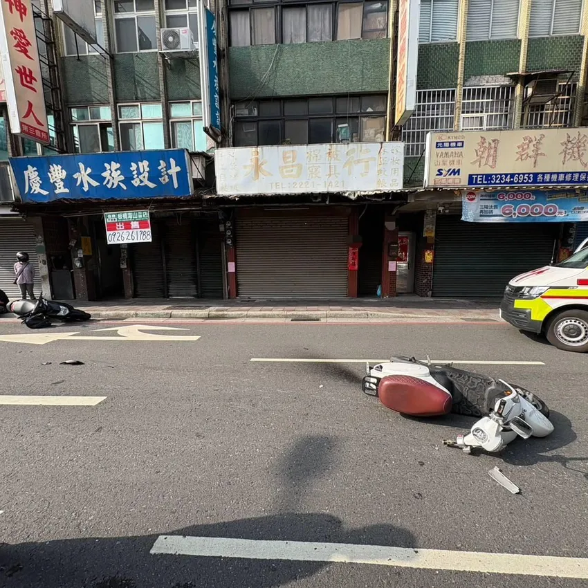 太離譜!新北毒駕男吸「喪屍煙彈」逆向狂飆 無辜騎士遭撞斷腿