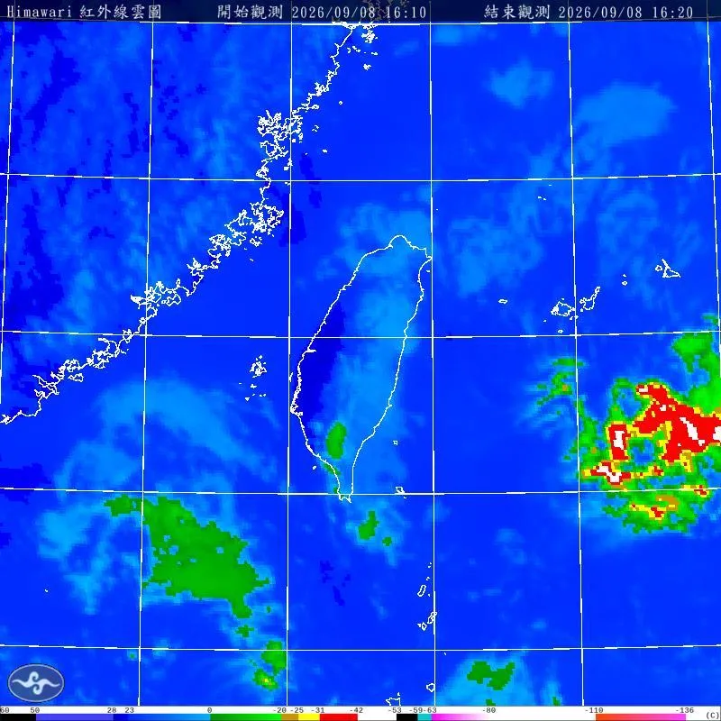 對流雲系旺盛！3縣市豪大雨特報　慎防劇烈雷擊強陣風