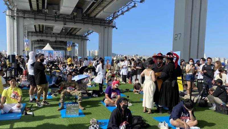 韓國發呆比賽重回漢江 疫情下找回心靈平靜