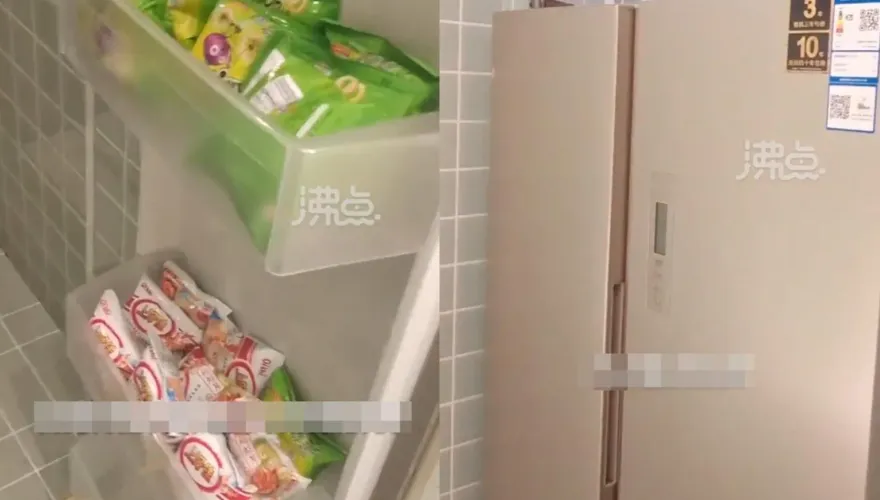 邊吃邊拉？餐廳廁所隔間設計成冰箱門　打開真有零食飲料...網嘲：擔心上到體力不支