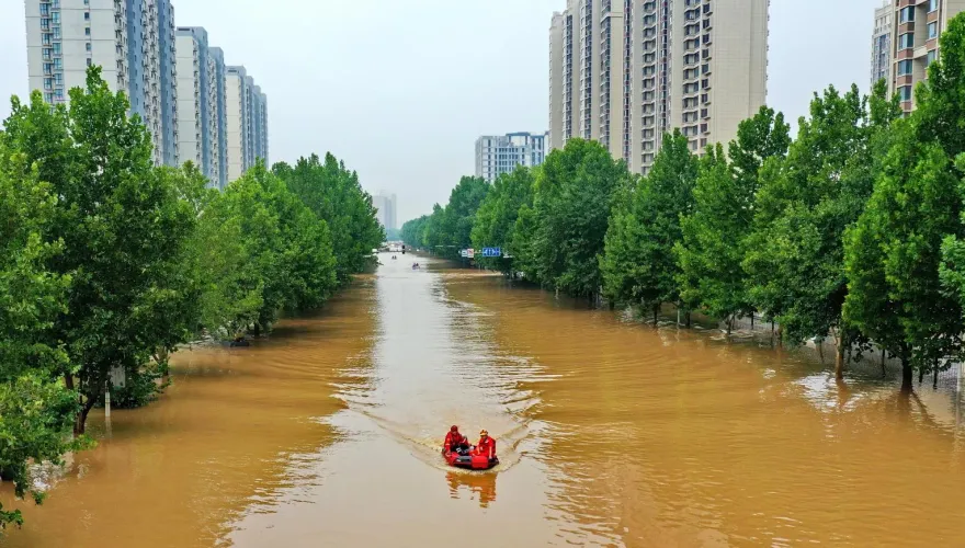 河北蓄滯洪區退水需一個月　3至4億立方米水將過境涿州