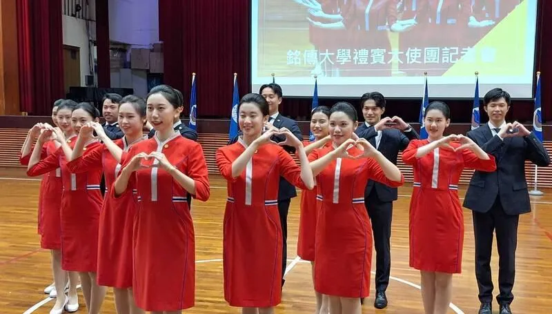 銘傳15位國慶禮賓大使出列　神似韓星、職棒選手再成焦點