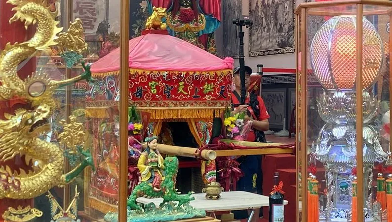 影/白沙屯媽祖新北贊境最後1天　千名信眾擠滿板橋慈惠宮