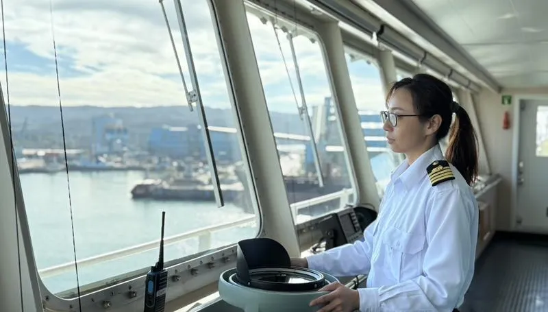 中油首位女船長！揭海上闖蕩15年秘辛