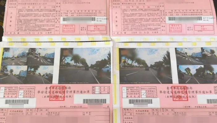 3分鐘吃4罰單噴4200！騎士怒譙被針對　警：不同路口違規