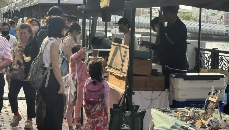 台南運河通航百年　大員盛場市集開市「黃昏逛到晚上」