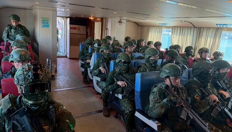 聯合防禦操演因應東部威脅　花防部跨海增援蘭嶼、綠島