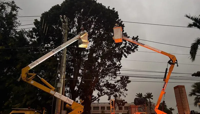 薔琵颱風重創電網　全台約15萬戶停電！台電：集中在台南、高雄