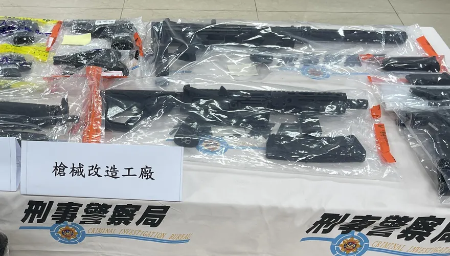 選前大掃黑！警2周逮281黑幫成員　查獲94把非法槍枝