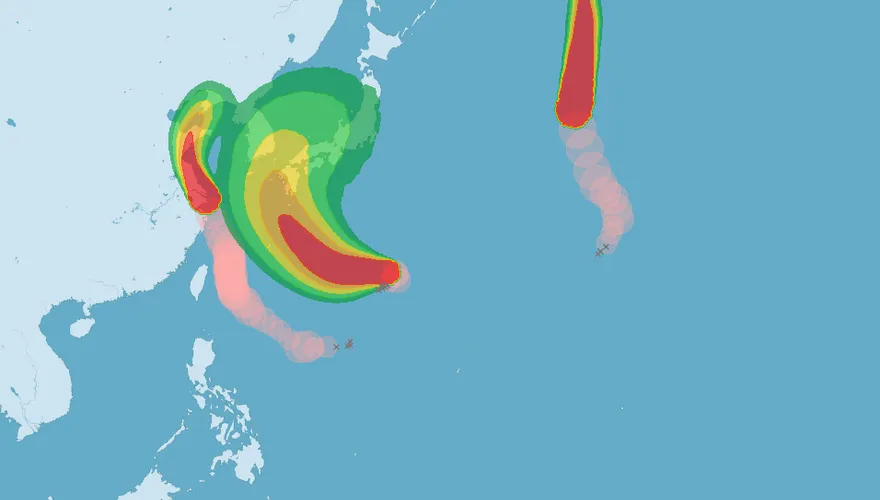今高溫狂飆36℃「2區迎雷雨」！南瑪都恐增強中颱以上…路徑迴轉近台時間曝
