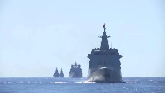 習普會前秀哥倆好!?中俄海軍太平洋進行第二次「聯合巡邏」