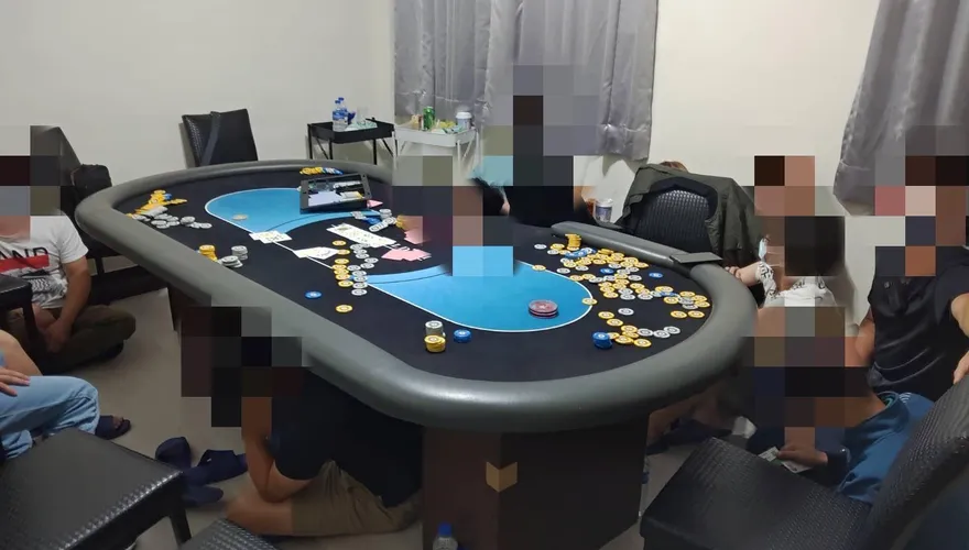 波麗士又糗了！樹林警衝賭場抓到自己人　當場被員工指證開賭場