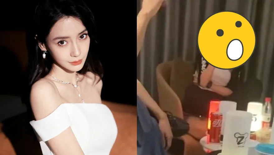 網瘋傳Angelababy「盤腿抽菸」！偷拍嫌犯抓到了　店家緊急發文道歉