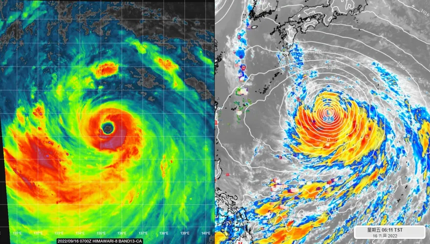 南瑪都有機率→強颱！颱風眼變清晰　「3地區」連迎3天雨彈