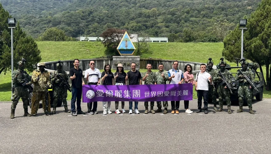 愛爾麗總裁「率團敬軍」！常如山感謝官兵戍衛疆土辛勞