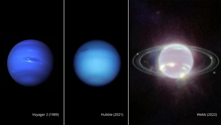 太陽系最遙遠行星！NASA公開「海王星」史上最清晰影像