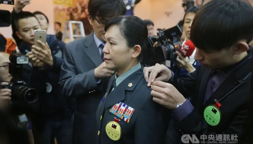 國軍首位女中將出線！陳育琳10月升陸軍政戰主任