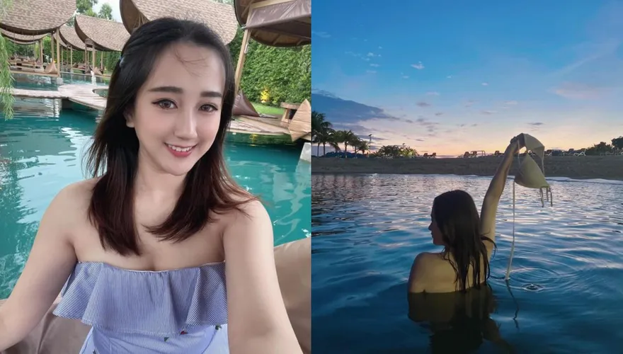 正妹網紅脫了！破尺度曬「裸上身美背」　驚見「一手解放比基尼」羞喊：胸是真的